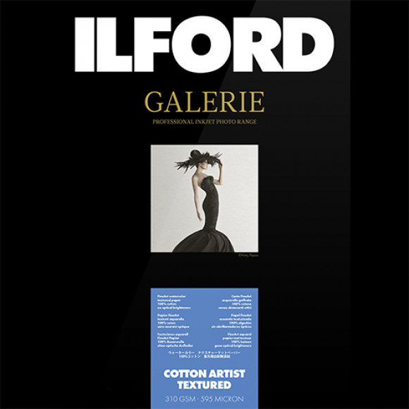 ILFORD  Cotton Artist Textured 10x15 50v 310g Galerie Prestig