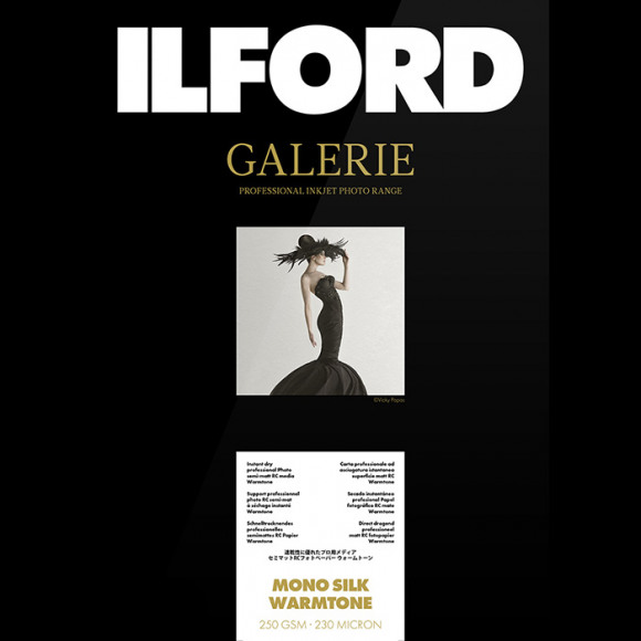 ILFORD  Mono Silk Warmtone 13x18 100v 270g Galerie Prestige