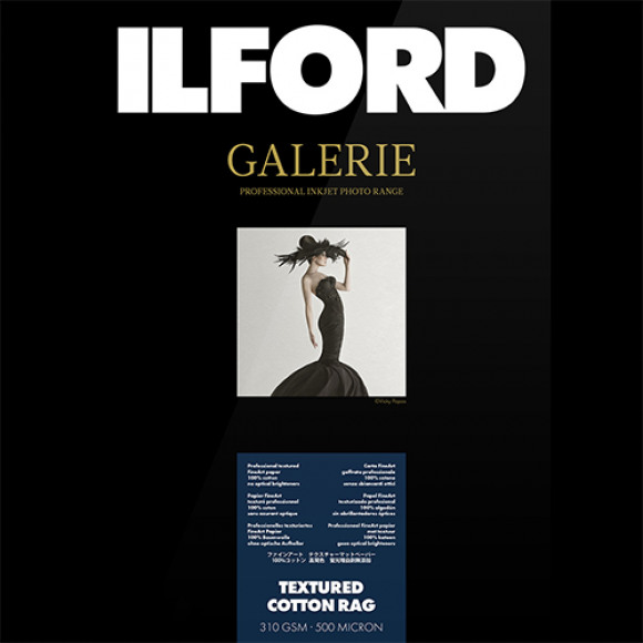 Ilford GALERIE Prestige Textured Cotton Rag 10x15cm 50 vel