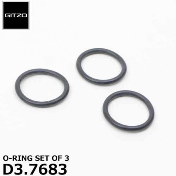 GITZO  D3.7683 Rubberen O-Ring 27mm Set of 3