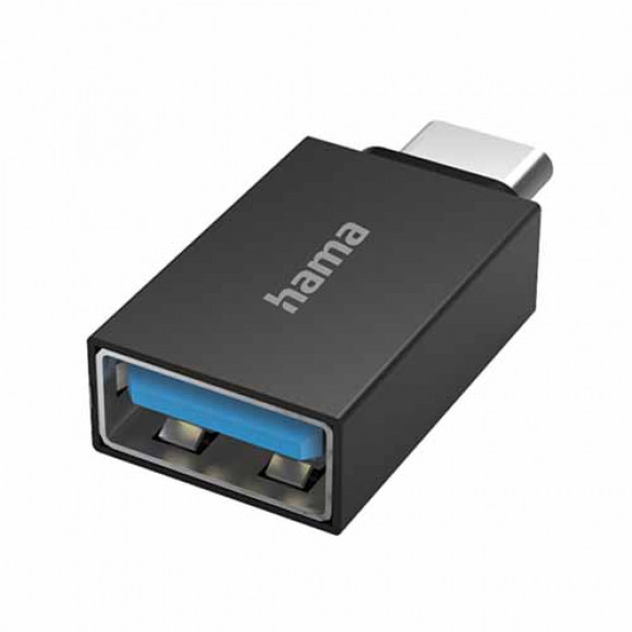 Hama USB-OTG-adapter, USB-C-stekker - USB-aansluiting, USB 3.2 Gen1, 5 Gbit/s
