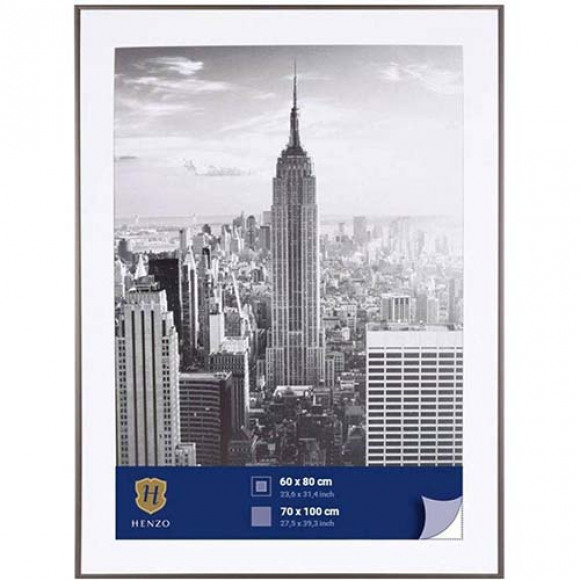 Fotolijst - Henzo - Manhattan - Fotomaat 70x100 cm - Donkergrijs