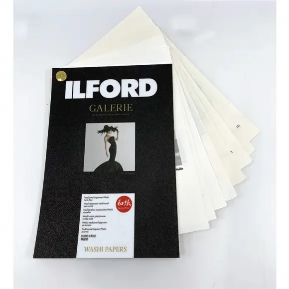 Ilford GALERIE Washi Swatchbook A6A6 - 105mm x 148mm 9 sheets