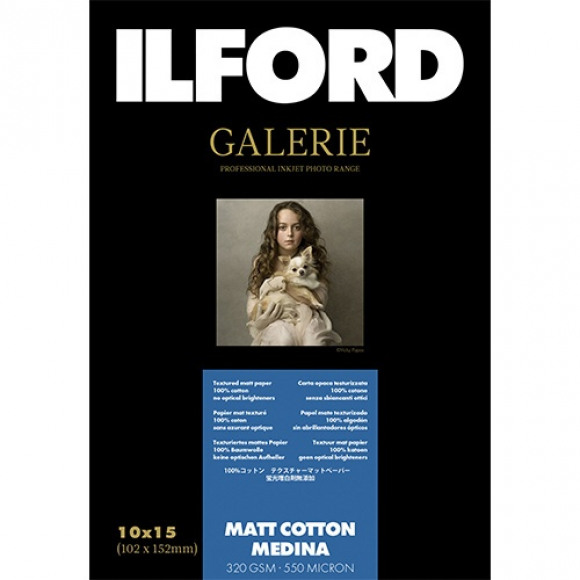 ILFORD  Galerie Matt Cotton Medina  320g  10x15 50 vel