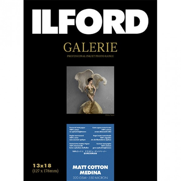 ILFORD  Galerie Matt Cotton Medina  320g  13x18 50 vel