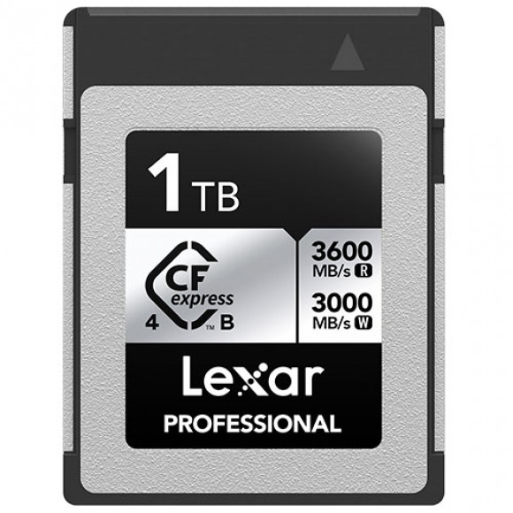 Lexar CFexpress PRO Type B SILVER 4.0 series 1TB - R3600/W3000MB/s
