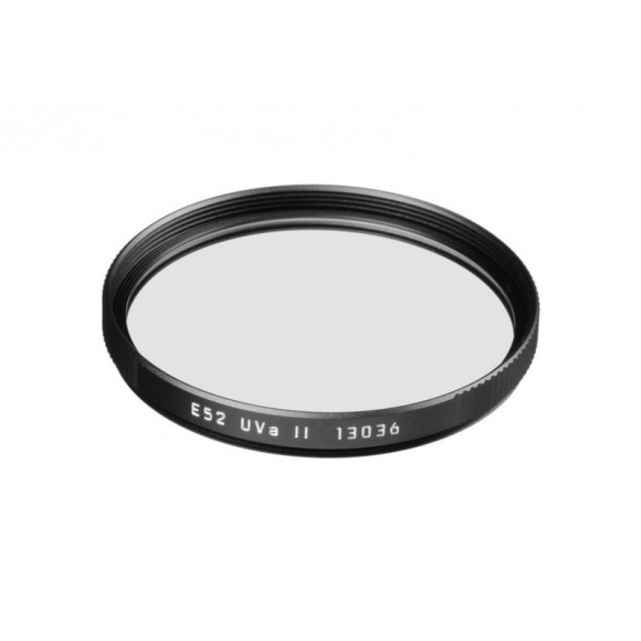 Leica 13036 Filter UVa II, E52 Zwart