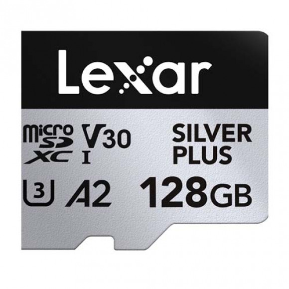 Lexar MicroSDXC Silver Plus UHS-1 128GB V30