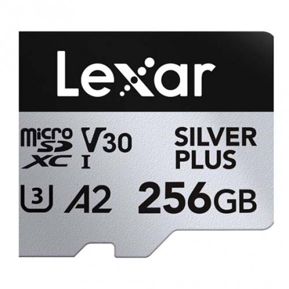 Lexar MicroSDXC Silver Plus UHS-1 256GB V30