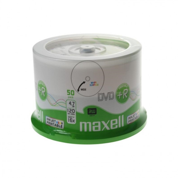 Maxell DVD+R 4.7GB DVD+R 50 stuksuk(s)