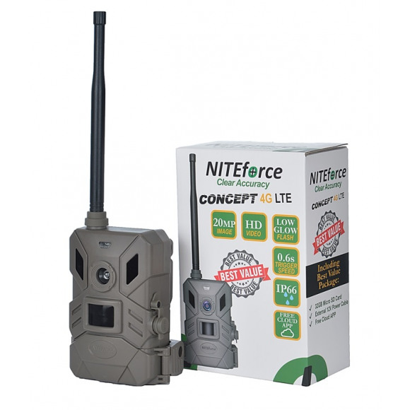 NITE FORCE NITEforce Concept 4G LTE 20MP Wireless Trail Camera