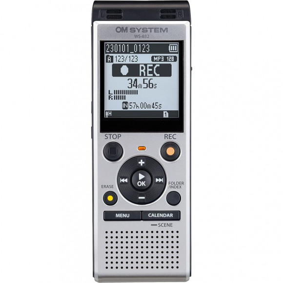 OM System WS-882 stereo voice recorder
