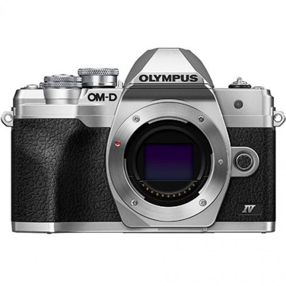 Olympus OM-D E-M10 Mark IV systeemcamera Body Zilver