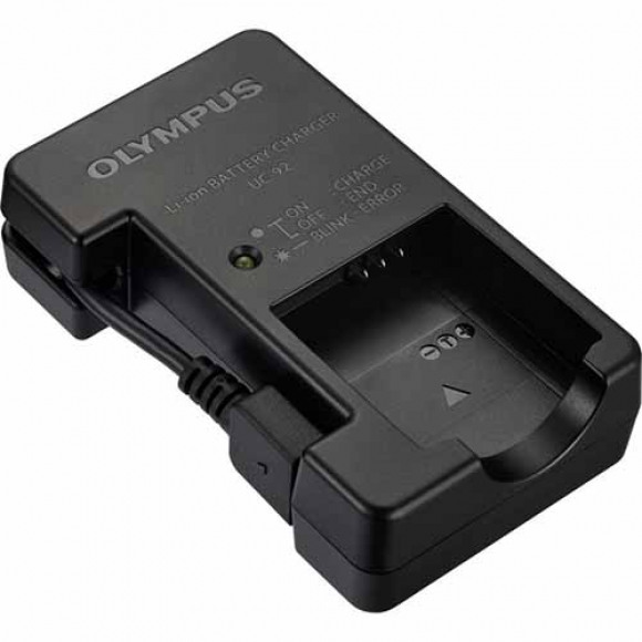 Olympus UC-92. Geschikt voor: Batterij voor digitale camera's, Compatibele batterij technologiën: Lithium-Ion (Li-Ion), Merkcompatibiliteit: Olympus. Kleur van het product: Zwart.