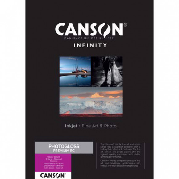 CANSON  PHOTOGLOSS PREMIUM RC 270g A4 25 vel