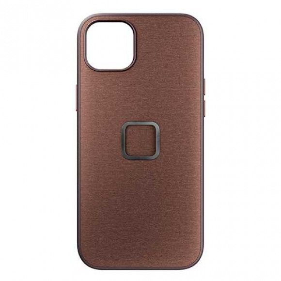 Peak Design Mobile Everyday Fabric Case iPhone 15 Plus - Redwood