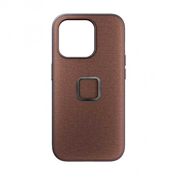 Peak Design Mobile Everyday Fabric Case iPhone 15 Pro - Redwood