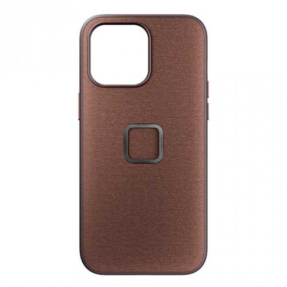 Peak Design Mobile Everyday Fabric Case iPhone 15 Pro Max V2 - Redwood