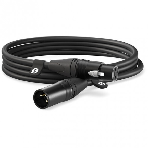 Rode XLR-3M Black premium XLR-kabel 3 meter