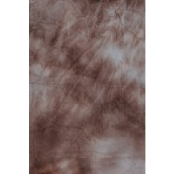 B.I.G.  Helios Batic Cotton achtergrond 3x5m bruin gewolkt