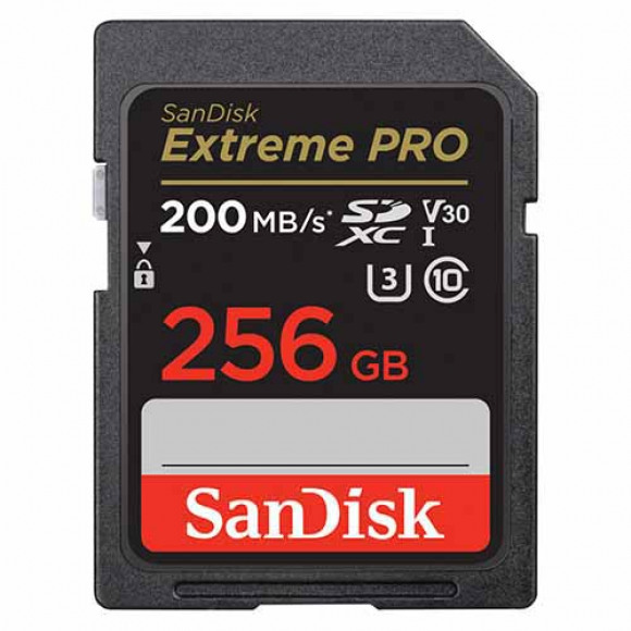SanDisk Extreme PRO 256 GB SDXC Klasse 10
