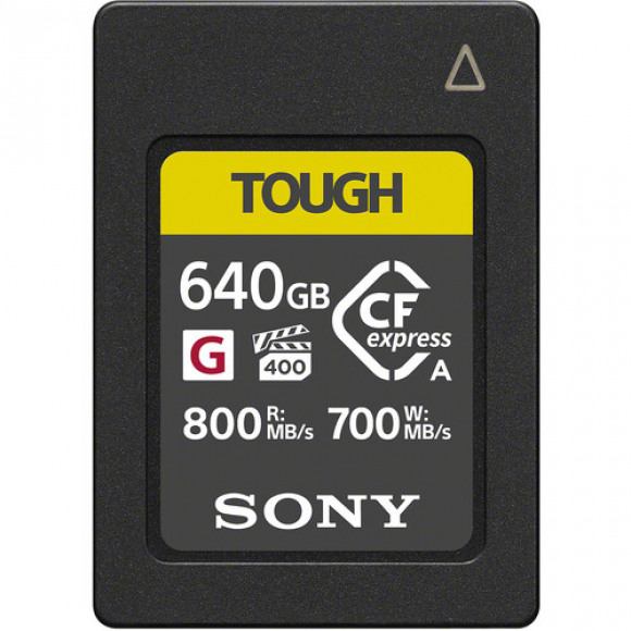 Sony 640GB Tough CFexpress Type A 800MB/s geheugenkaart