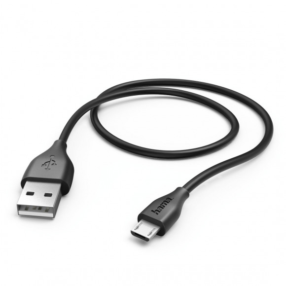 Hama USB-kabel Voor Tablet-pc's Micro-USB 1,5 M Zwart