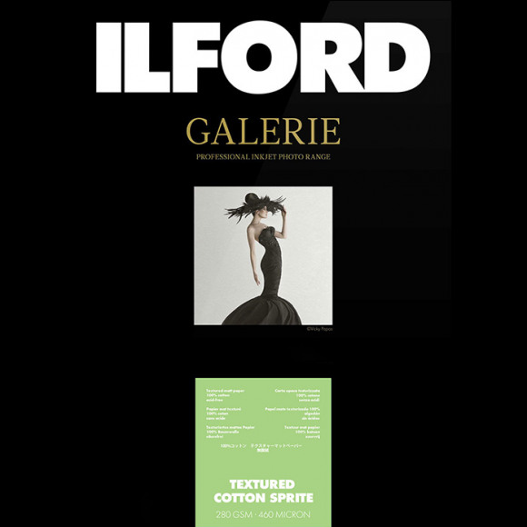 ILFORD GALERIE Textured Cotton Sprite 280gsm A4 - 210mm x 297mm