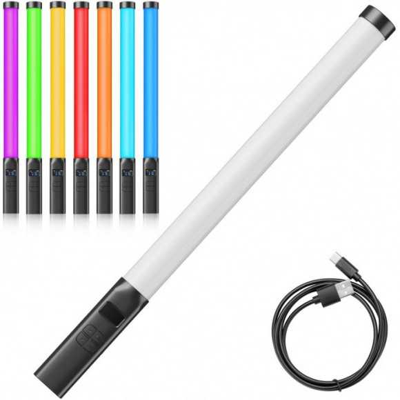 Ulanzi VL119 Extra lange tube light met 2000 mAh accu en handvat