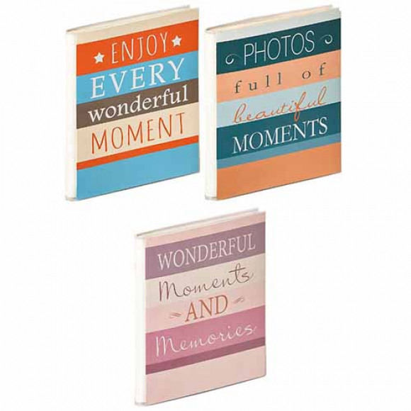 WALTHER DESIGN Walther Mini Slip-in Moments 40 foto's 11,5x15,5cm 3 kleuren