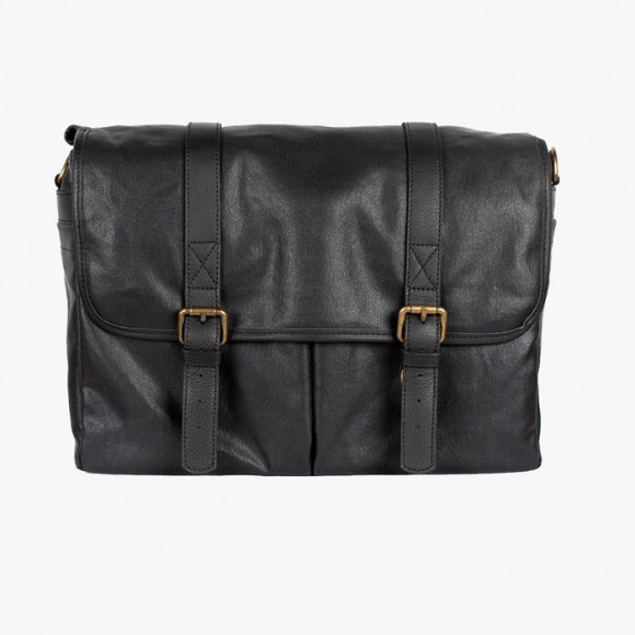 Bronkey Roma Camera Bag Waxed Canvas Black Color Limited Edition