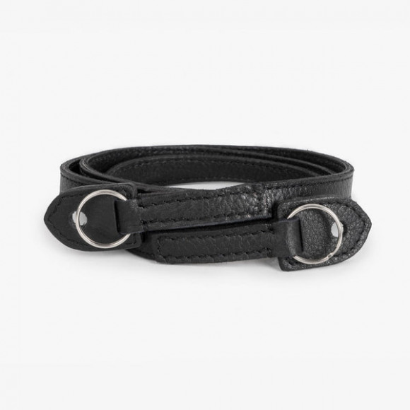 Bronkey Roma #101 95cm - Black Leather camera strap