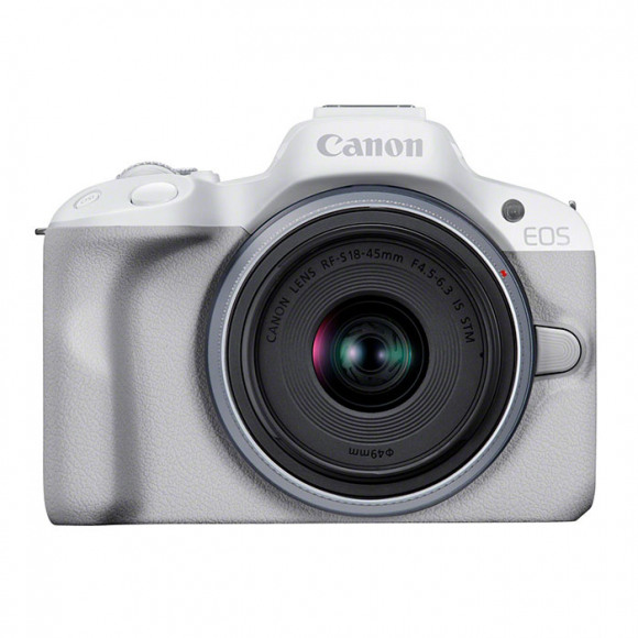 Canon EOS R50 systeemcamera Wit + RF-S 18-45 IS STM