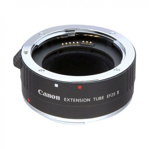 Canon EF 25 II. Kleur van het product: Zwart, Zilver. Gewicht: 95 g