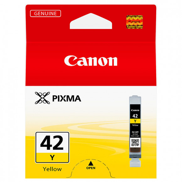 Canon Inktcartridge Cli-42y Geel, 13 Ml - Oem: 6387b001