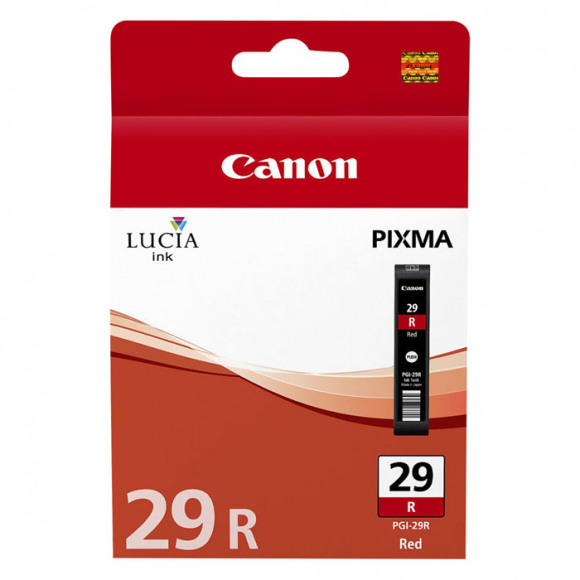 Canon inktcartridge PGI-29R, 2.370 pagina&apos;s, OEM 4878B001, rood