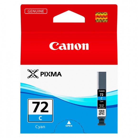 Canon Inktcartridge Pgi-72c Cyaan, 14 Ml - Oem: 6404b001