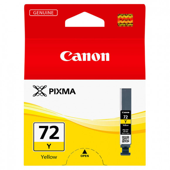 Canon Inktcartridge Pgi-72y Geel, 14 Ml - Oem: 6406b001
