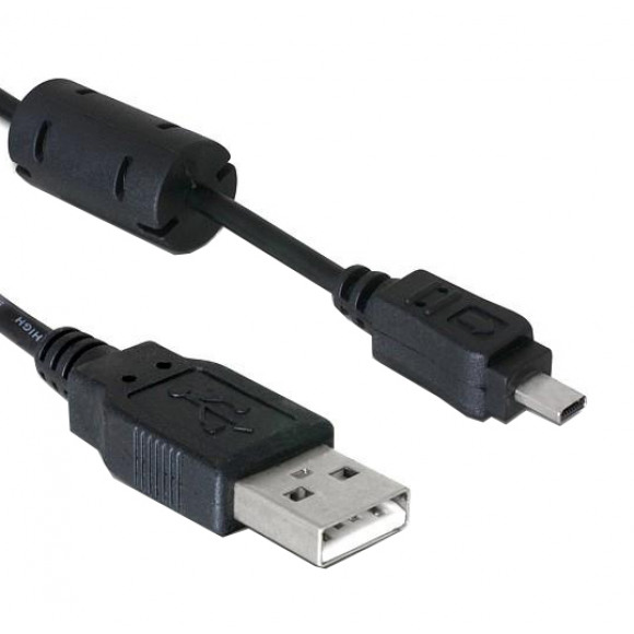 CARUBA  USB-A naar Mini-B 8-pin (UC-E6 voor Nikon) | 1 meter