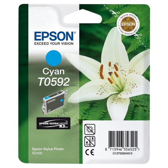 Epson T0592 Cyaan Cartridge