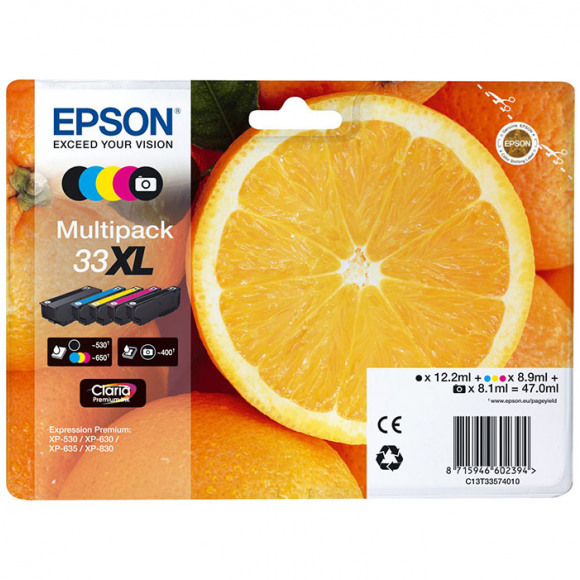 EPSON T3357 33XL Multipack 5-kleuren Claria Premium Ink