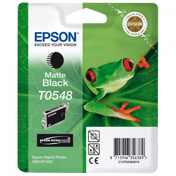 Epson T0548 cartridge mat zwart (origineel)