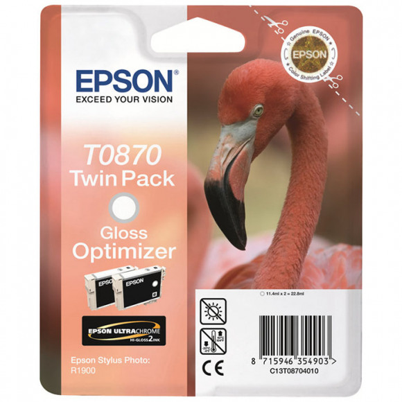 Epson T0870 Glossy Optimizer Cartridge