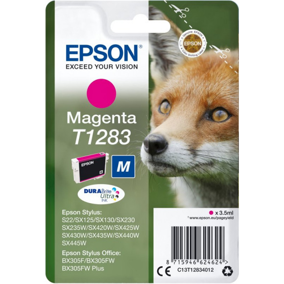 Epson T1283 Magenta Cartridge