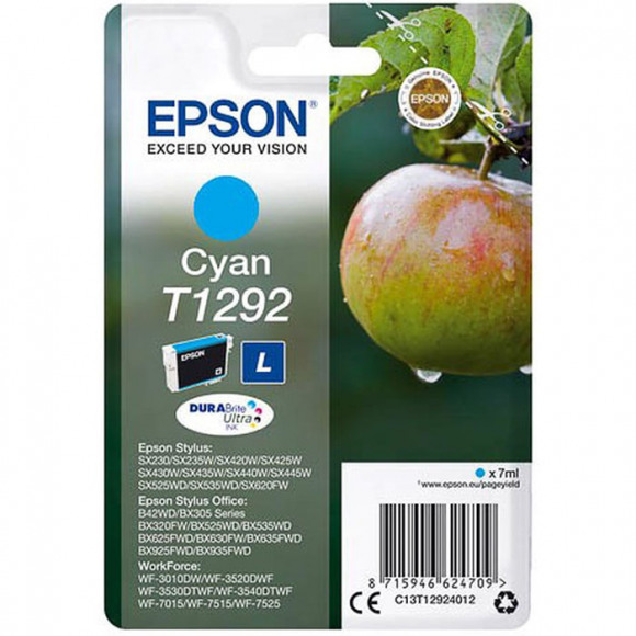 Epson T1292 Cyaan Cartridge