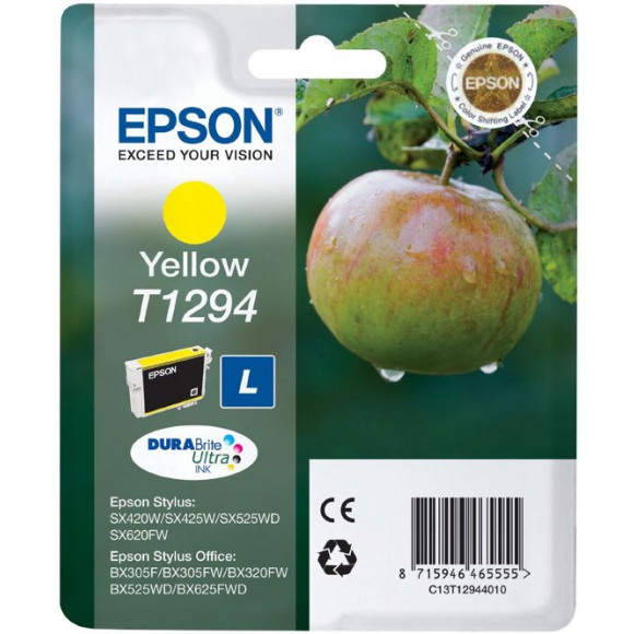 Epson T1294 Geel Cartridge