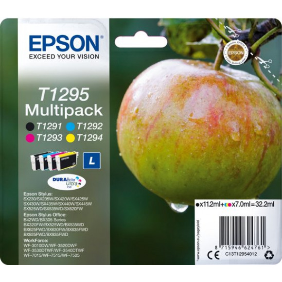 EPSON T1295 Multipack 4-kleuren DURABrite Ultra Ink