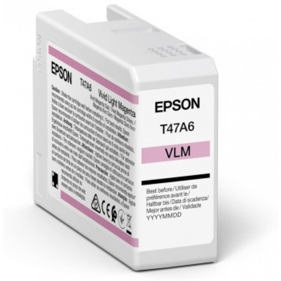 Epson T47A6 - 50 ml - levendig licht magenta - origineel - inktcartridge - voor SureColor SC-P900