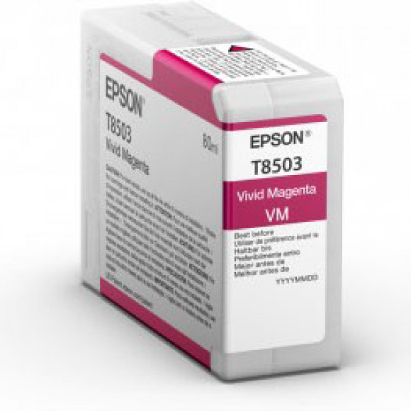 Epson T8503 inktcartridge 1 stuk(s) Origineel Helder magenta