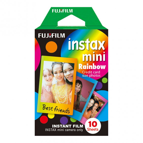 Fujifilm Instax Mini Colorfilm Rainbow (1-Pak)